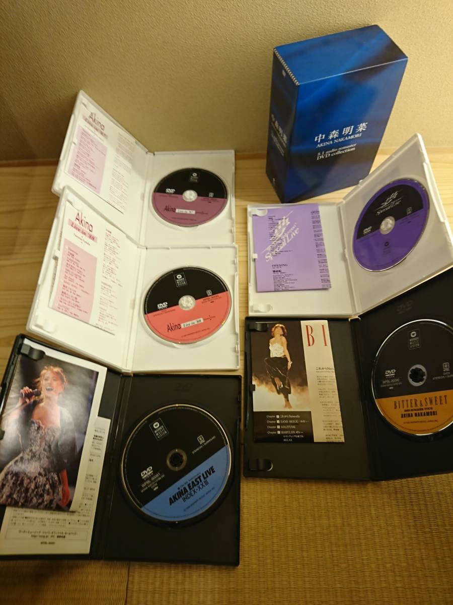 Amazon.co.jp: 中森明菜 5.1 audio remaster DVD collection